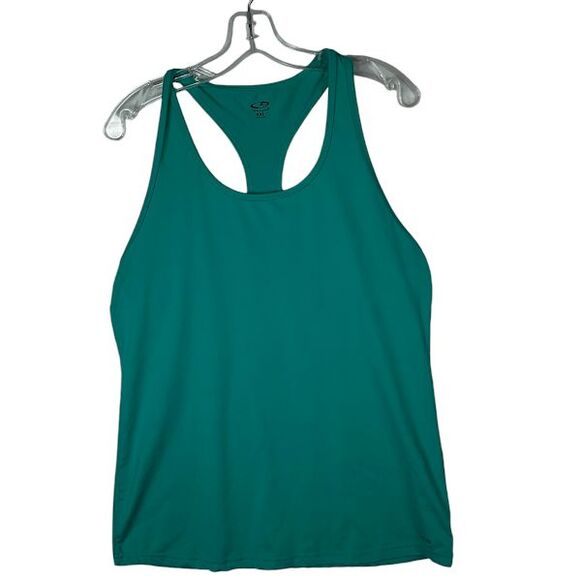 Champion Women's Size XXL Teal Racer Back Athletic Tank Top Lightweigt - Picture 1 of 8